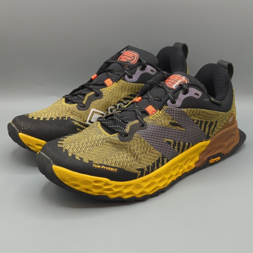 New Balance Mens Trail Running Size 9.5 D Hierro V6 (MTHIERH6) Harvest Gold